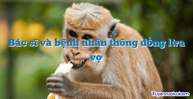 Bác sĩ và bệnh nhân thông đồng lừa vợ 		