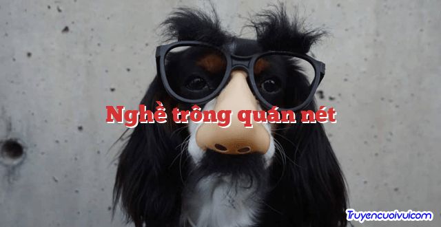 Nghề trông quán nét 		