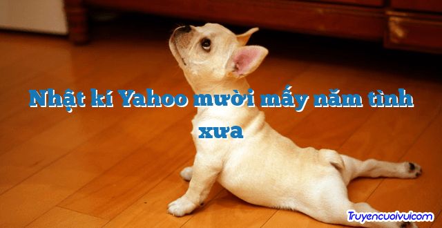 Nhật kí Yahoo mười mấy năm tình xưa 		