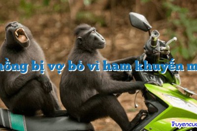 Chồng bị vợ bỏ vì ham khuyến mãi 		