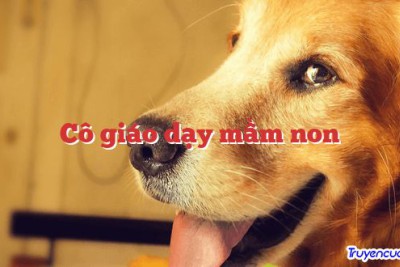 Cô giáo dạy mầm non