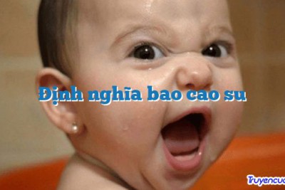 Định nghĩa bao cao su