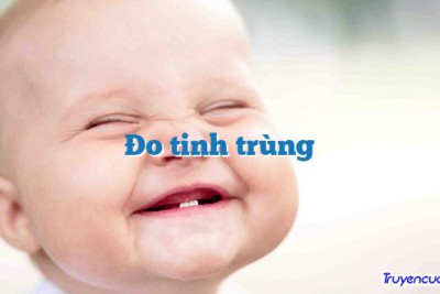 Đo tinh trùng