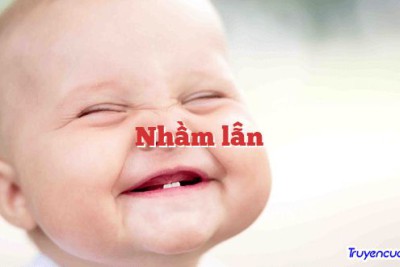Nhầm lẫn 		