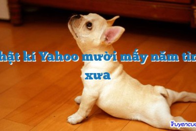 Nhật kí Yahoo mười mấy năm tình xưa 		