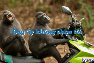 Ông ấy không chọn tôi 		