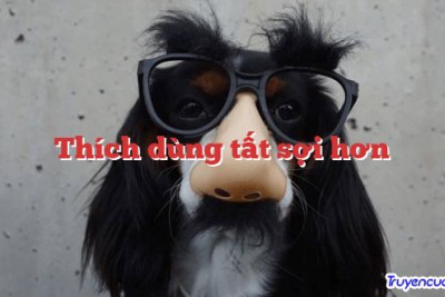 Thích dùng tất sợi hơn 		