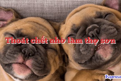 Thoát chết nhờ làm thợ sơn 		