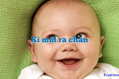 Xì mũi ra chăn